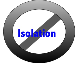 No more isolation